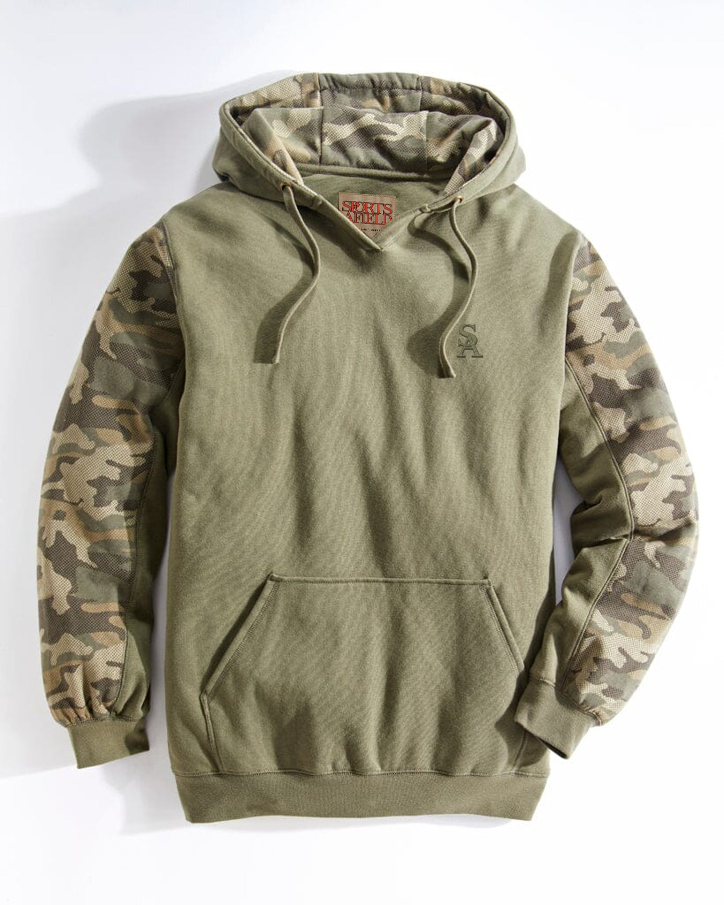 Camo Colorblock Hoodie