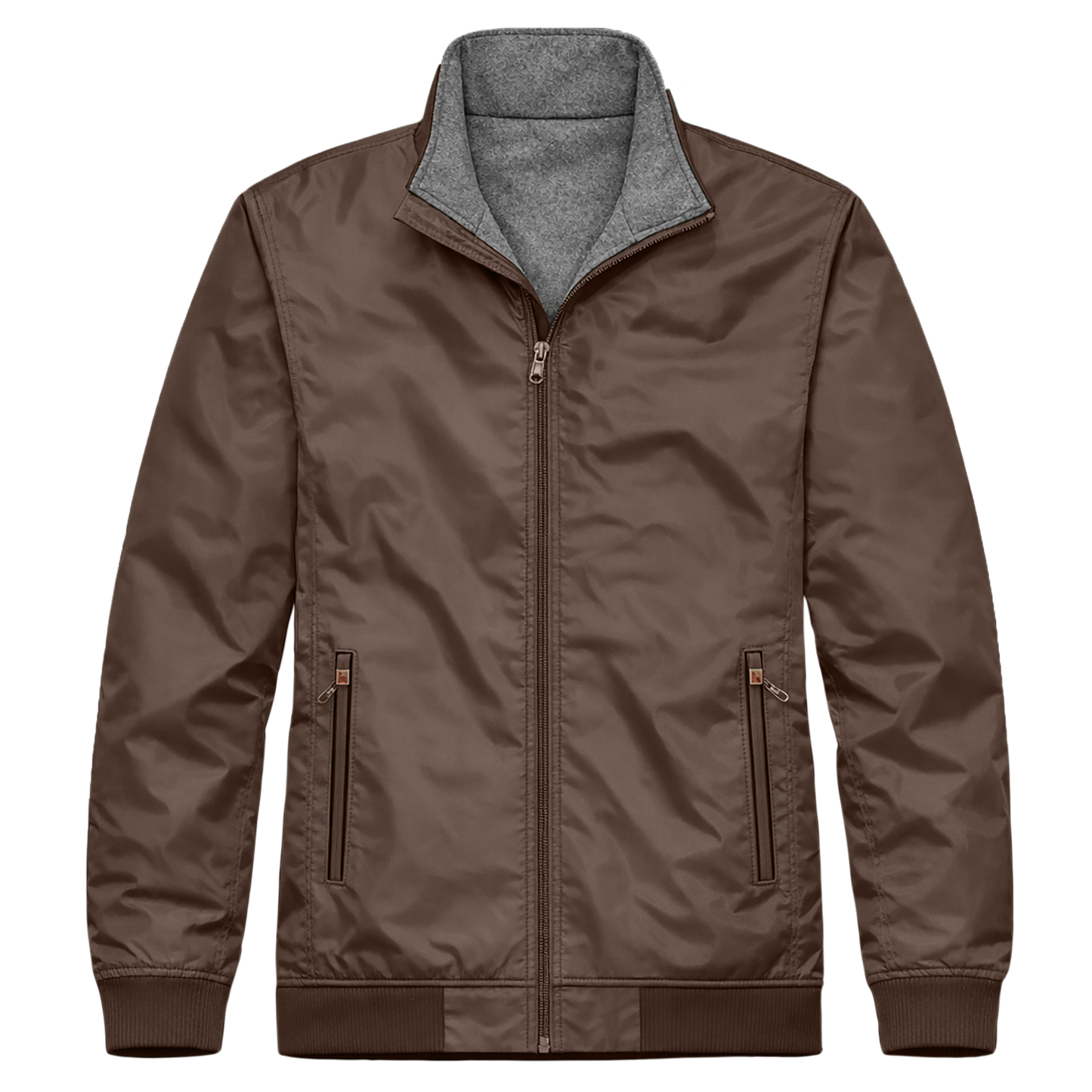 Men’s Bomber Jacket with Microfleece Lining