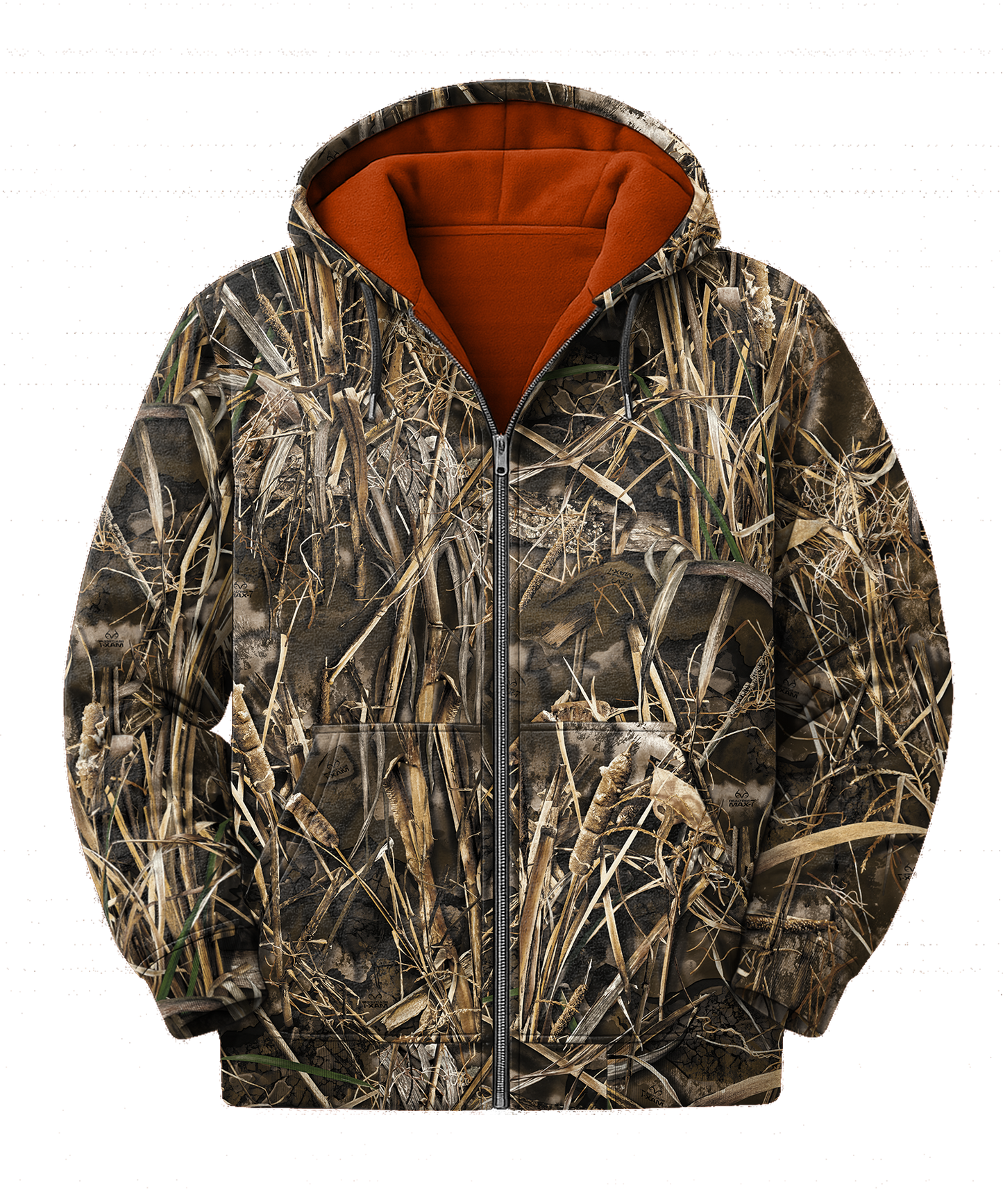 Heavy Printed Reversible Full Zip Jacket