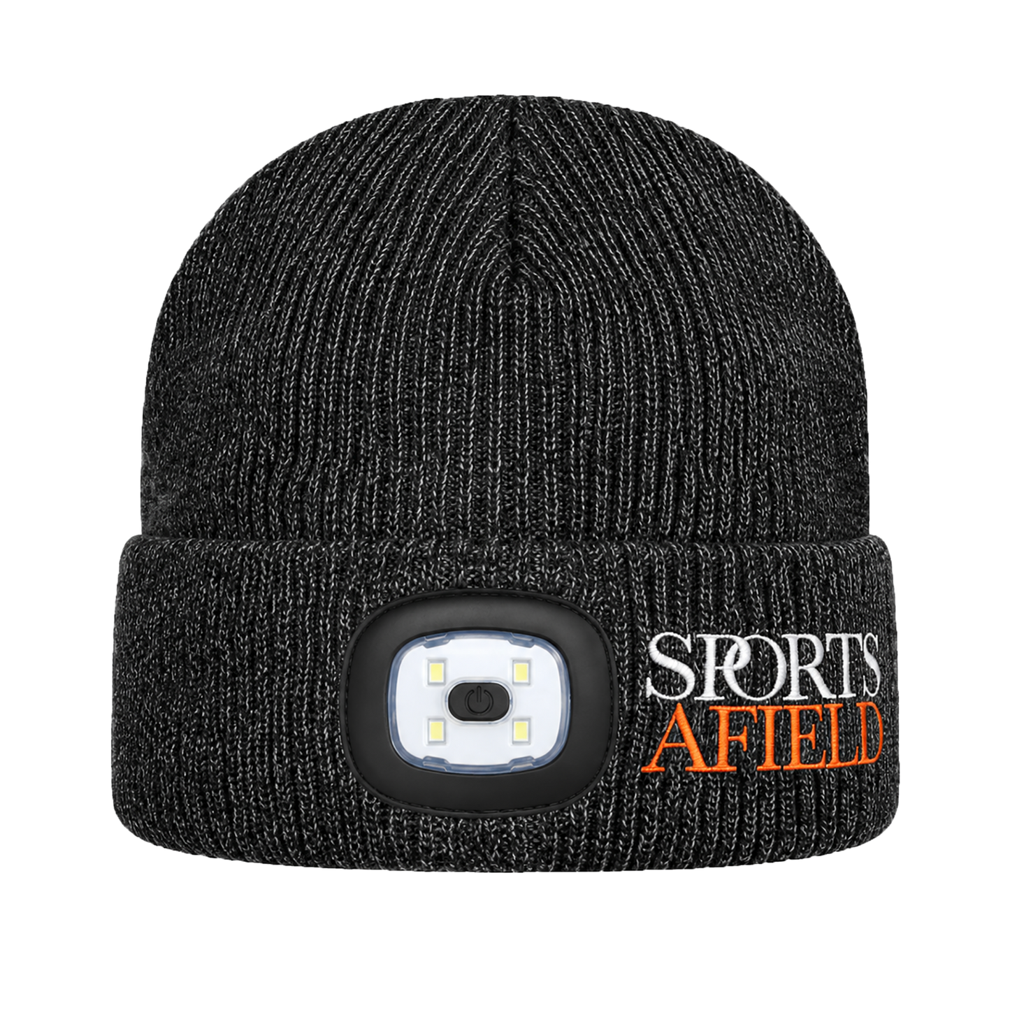 Knit Beanie with Flashlight