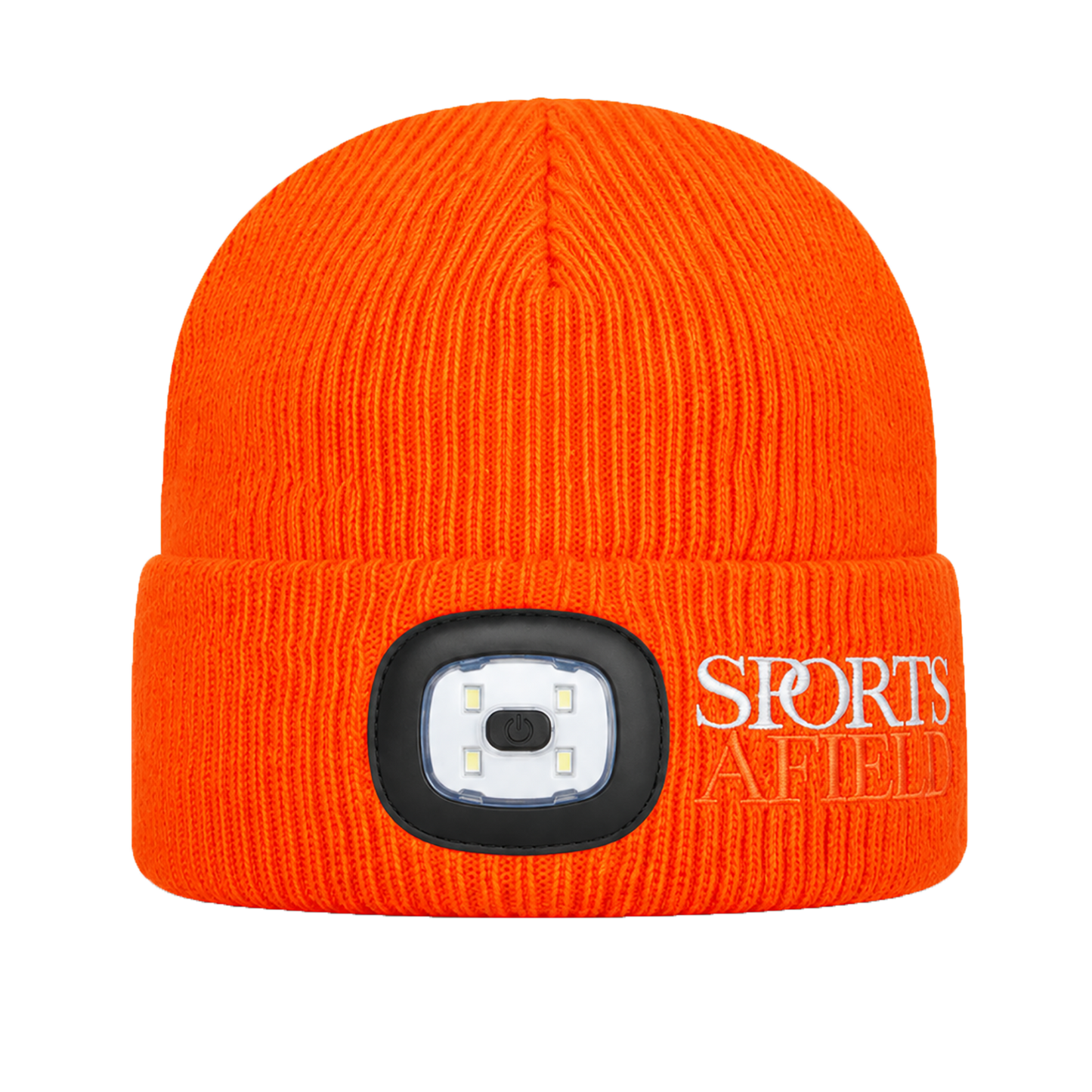 Knit Beanie with Flashlight