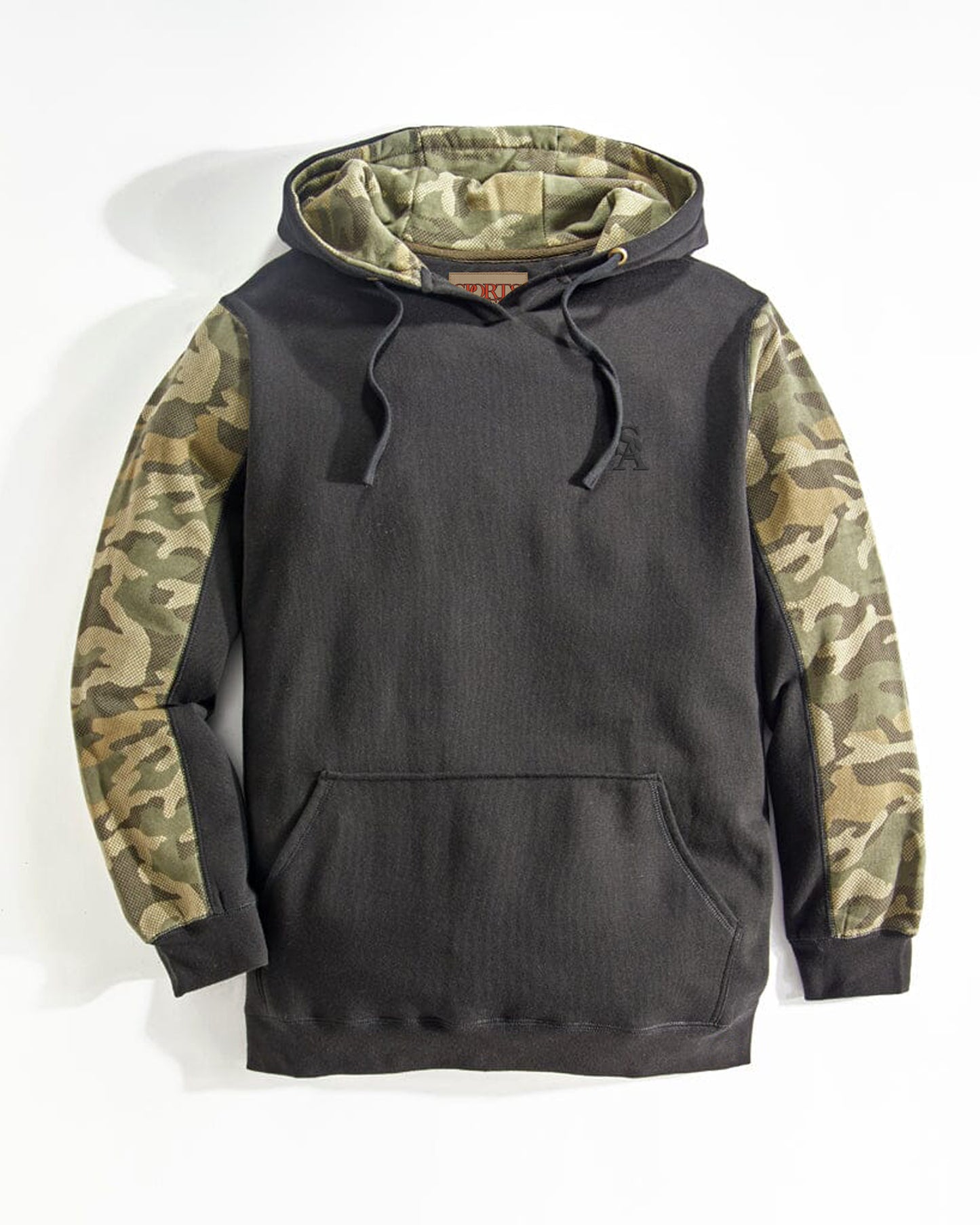 Camo Colorblock Hoodie
