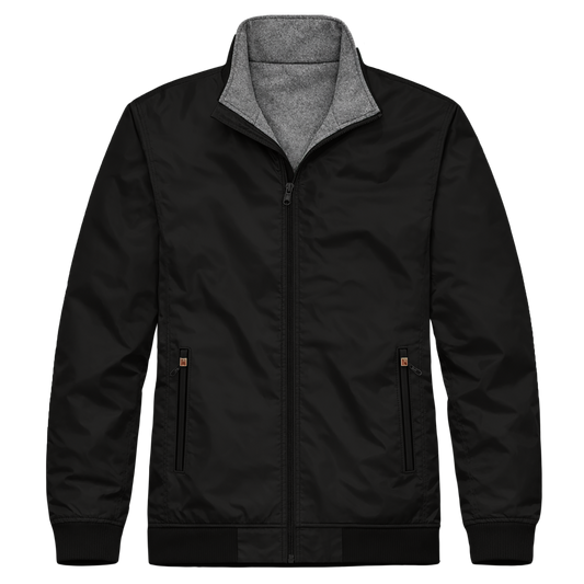 Men’s Bomber Jacket with Microfleece Lining