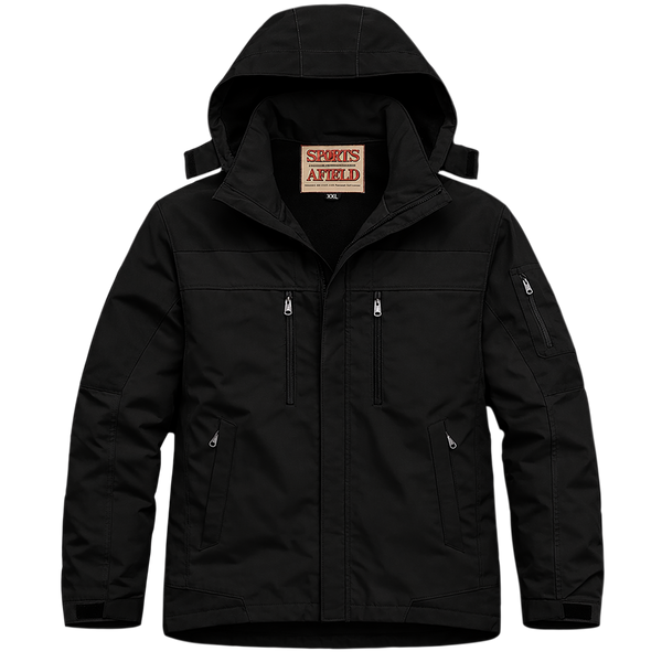 Men's Ripstop Color Block Jacket with Micro Fleece Lining